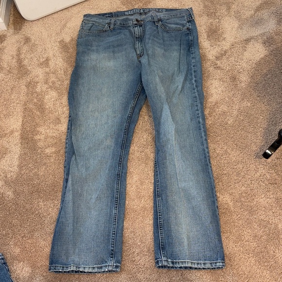Mens Nautica Straight Fit Jeans size 36 x 30 - Picture 2 of 4